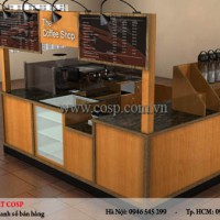 Thiết Kế Kiosk Cà Phê - KIK004
